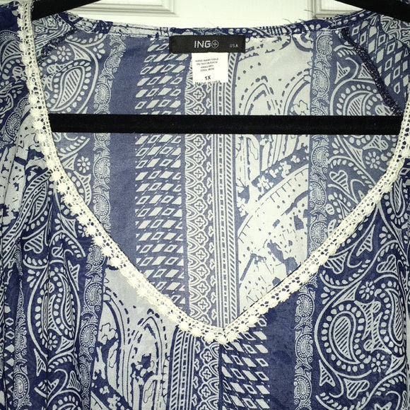 Paisley Peasant Sleeves - Picture 3 of 4